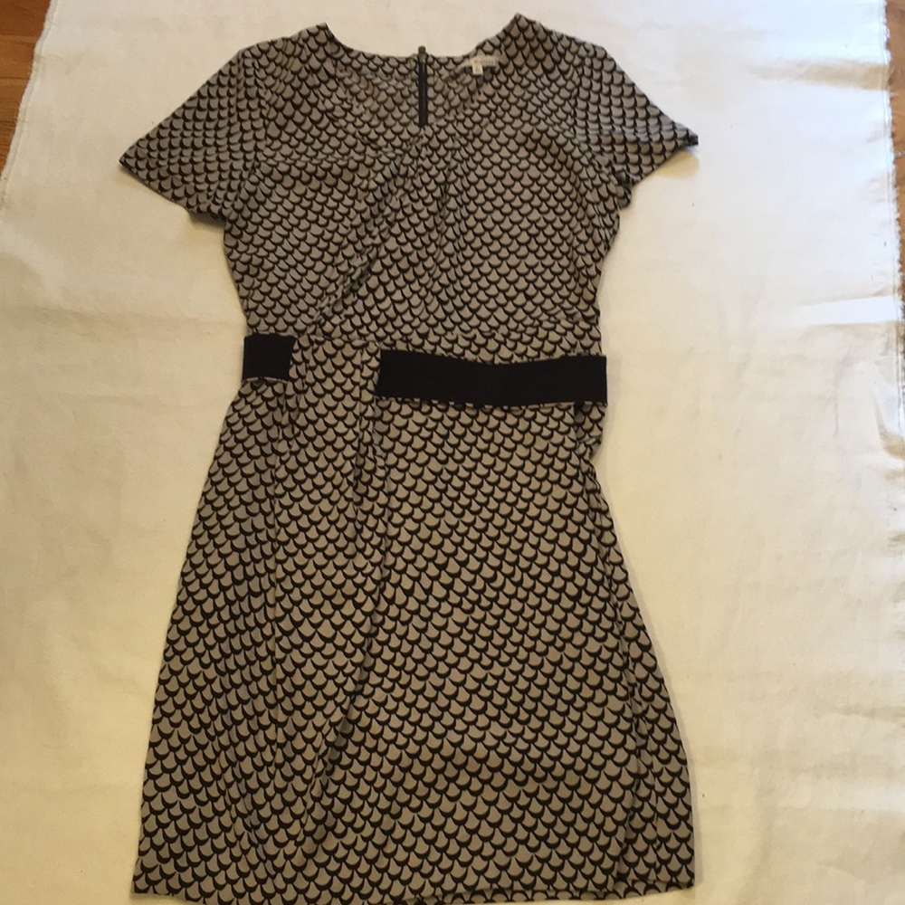 Rachel Roy size 4 ladies black & gray career dress